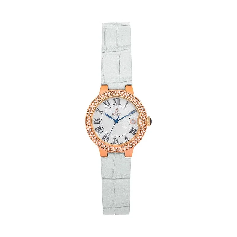 Roberto Carati Taylor Rose Crystal Watch