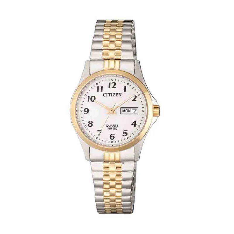 Citizen Ladies Two Tone Watch Model EQ2004-95A