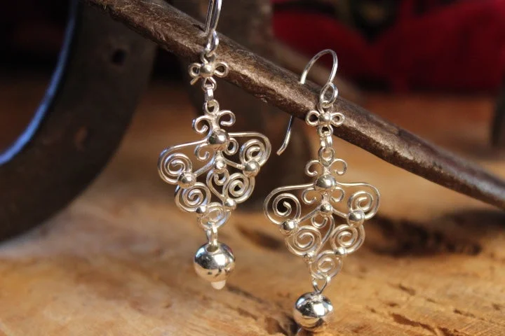 elegant pearl earrings for women -925 Solid Silver Earrings