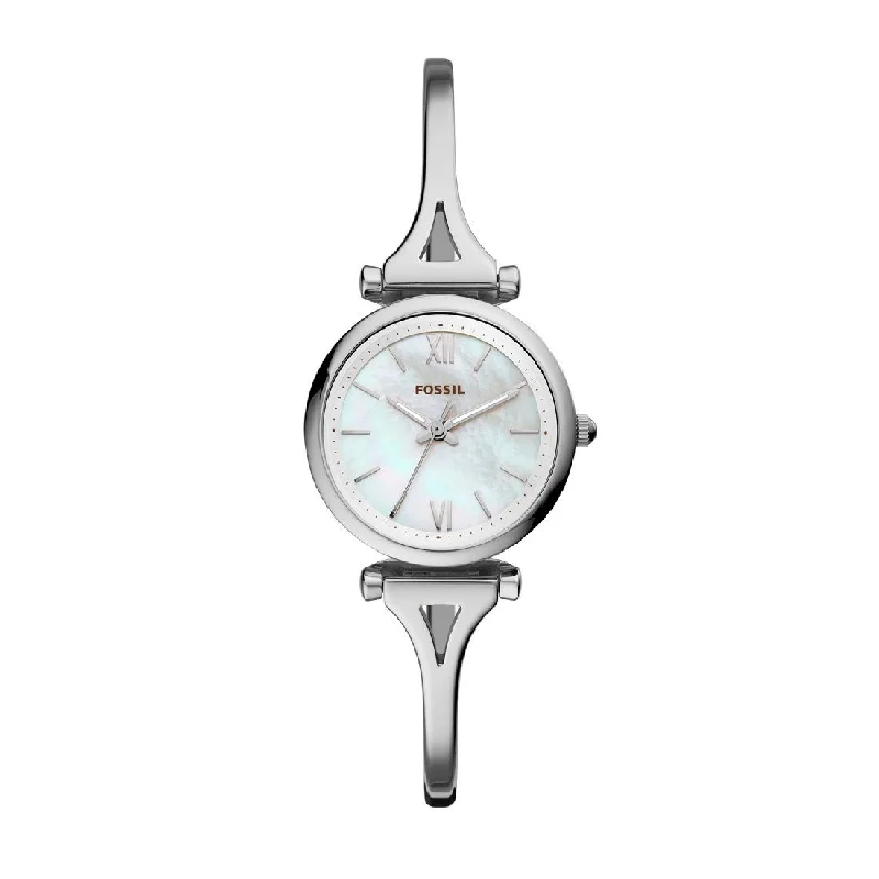 Fossil Carlie Mini Silver Case Watch ES4501